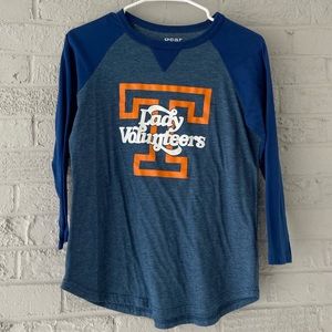 University of Tennessee Lady Vols Baseball Tee